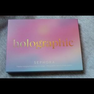 Limited edition Sephora holographic face palette